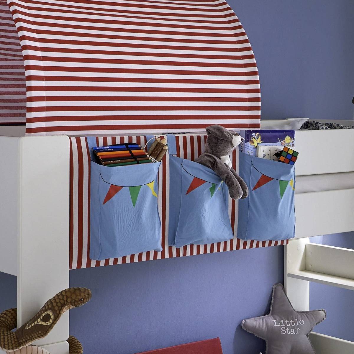 Steens for Kids Side Hanging Bed Pocket Accessory in Circus - Price Crash Furniture