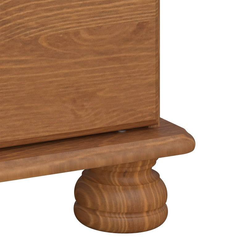 Steens Richmond Pine 3 Drawer Bedside Table / Cabinet - Price Crash Furniture