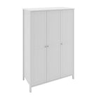 Steens Tromso 3 Door Wardrobe in White - Price Crash Furniture