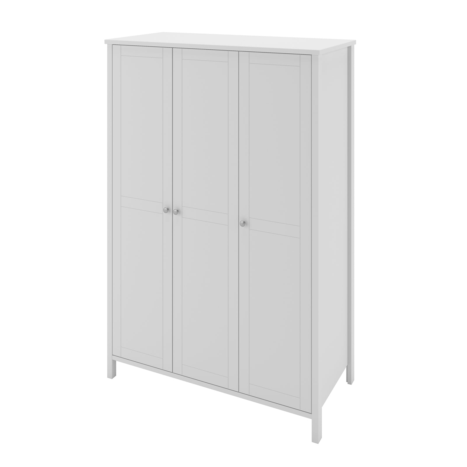 Steens Tromso 3 Door Wardrobe in White - Price Crash Furniture