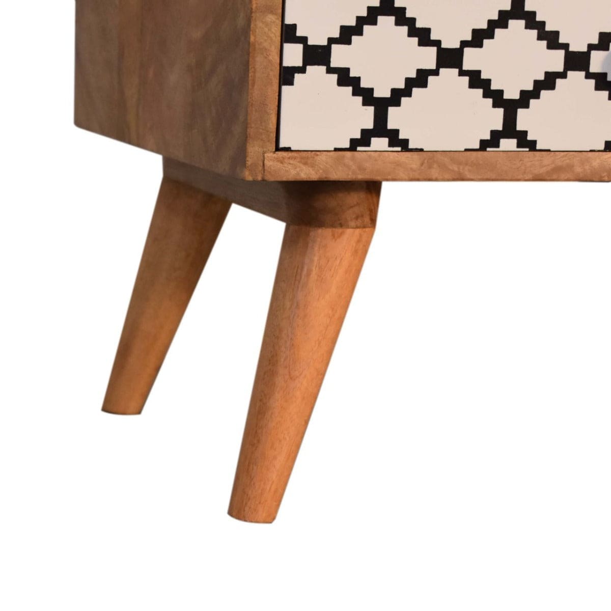 Stella Bedside Cabinet Table with Open Slot - Price Crash Furniture