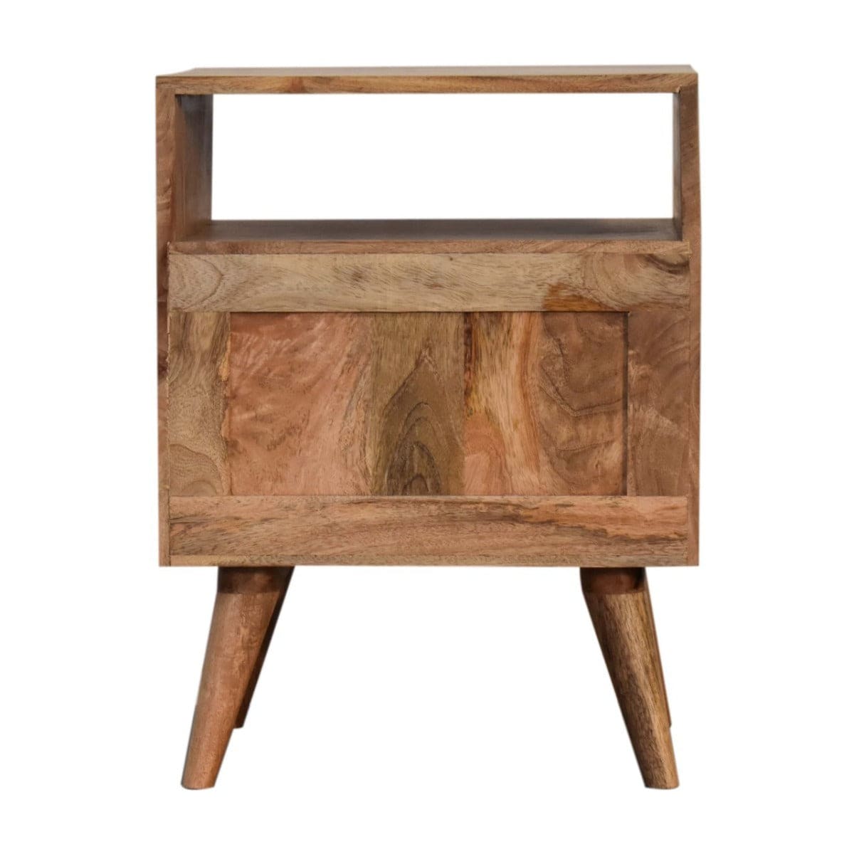 Stella Bedside Cabinet Table with Open Slot - Price Crash Furniture