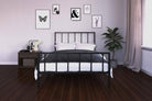 Stella Metal King Size Bed in Black by Dorel - Price Crash Furniture