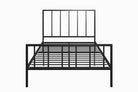 Stella Metal King Size Bed in Black by Dorel - Price Crash Furniture