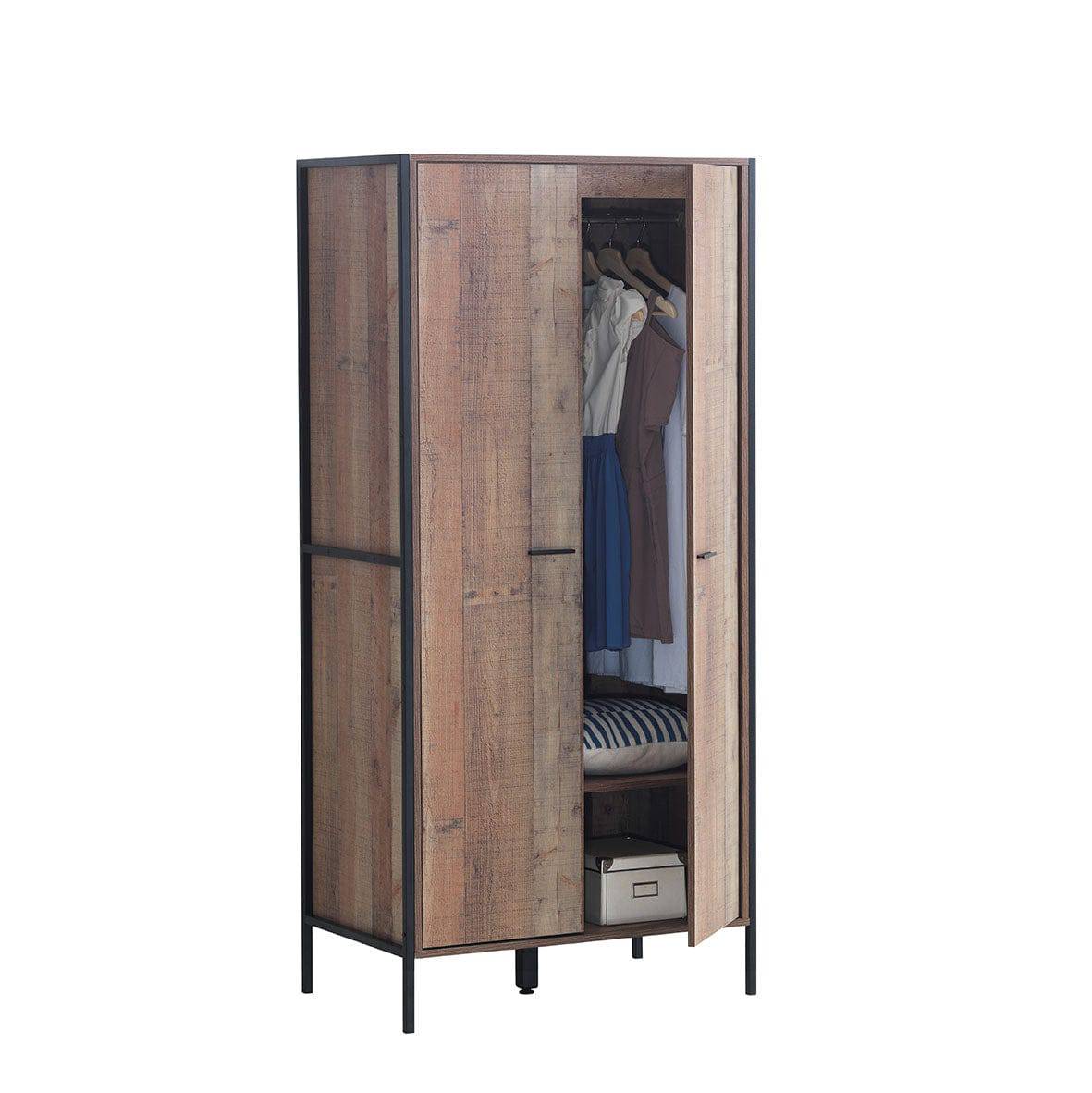 Stretton 2 Door Wardrobe by TAD - Price Crash Furniture