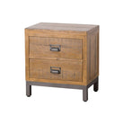 The Draftsman Collection Two Drawer Bedside - Price Crash Furniture