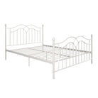 Tokyo Metal UK King Size Bed Frame (USA Queen Size) in White by Dorel - Price Crash Furniture