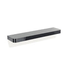 Trent Matt Black 800x145mm Narrow Floating Shelf Kit by Core - Price Crash Furniture