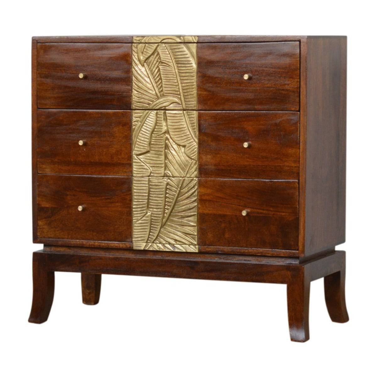 Verandah Chest of Drawers Unit 3 Drawer - Price Crash Furniture