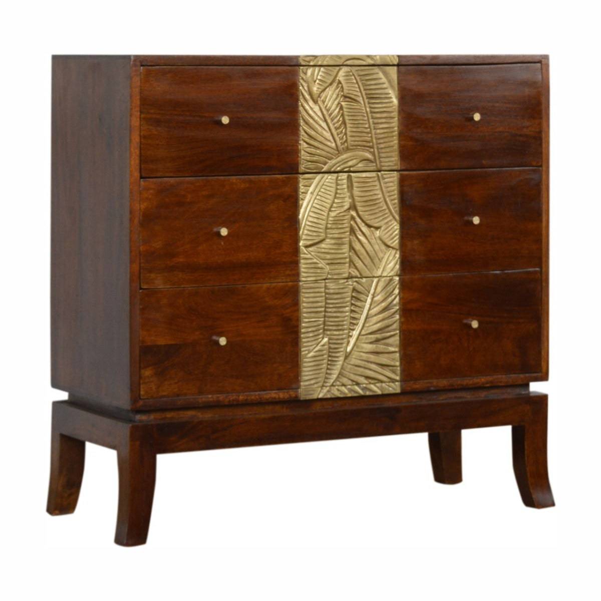 Verandah Chest of Drawers Unit 3 Drawer - Price Crash Furniture