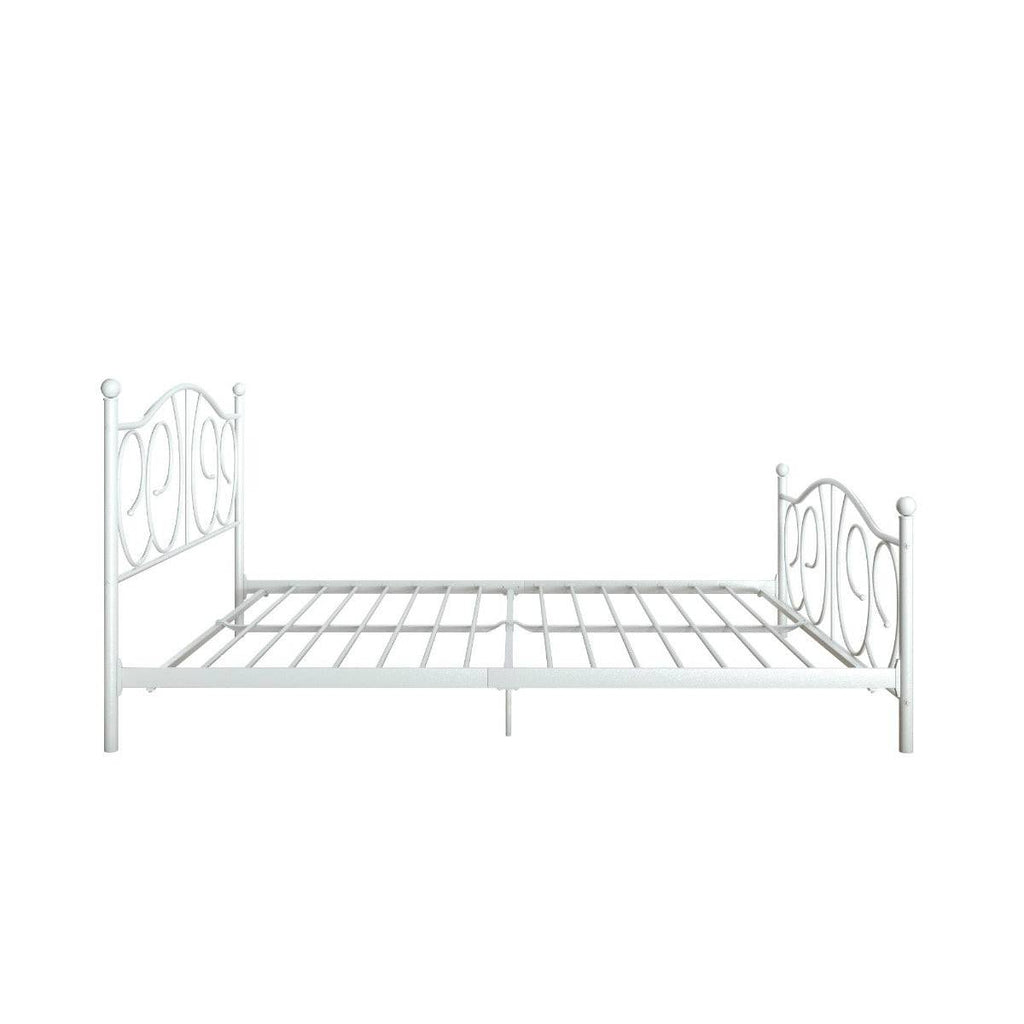 Victoria Metal UK King Size Bed (USA Queen Size) by Dorel - Price Crash Furniture