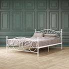 Victoria Metal UK King Size Bed (USA Queen Size) by Dorel - Price Crash Furniture