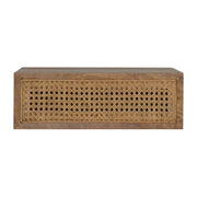 Wall Mounted Ratten Bedside - Price Crash Furniture