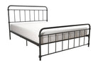 Wallace Double Bed in Black Metal by Dorel - Price Crash Furniture