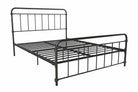 Wallace Double Bed in Black Metal by Dorel - Price Crash Furniture