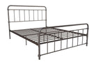 Wallace Metal Bed Double UK Bronze, by Dorel - Price Crash Furniture