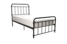 Wallace Single Bed in Black Metal by Dorel - Price Crash Furniture