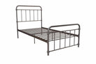 Wallace Single Bed in Bronze Metal by Dorel - Price Crash Furniture