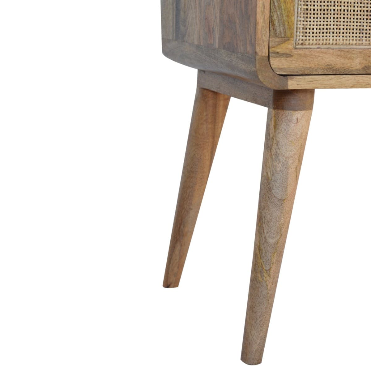 Woven Bedside Table Unit - Price Crash Furniture