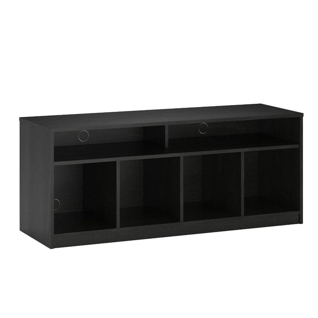4 Cube TV Stand in True Black Oak by Dorel - Price Crash Furniture