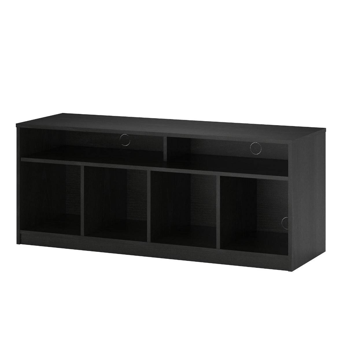 4 Cube TV Stand in True Black Oak by Dorel - Price Crash Furniture