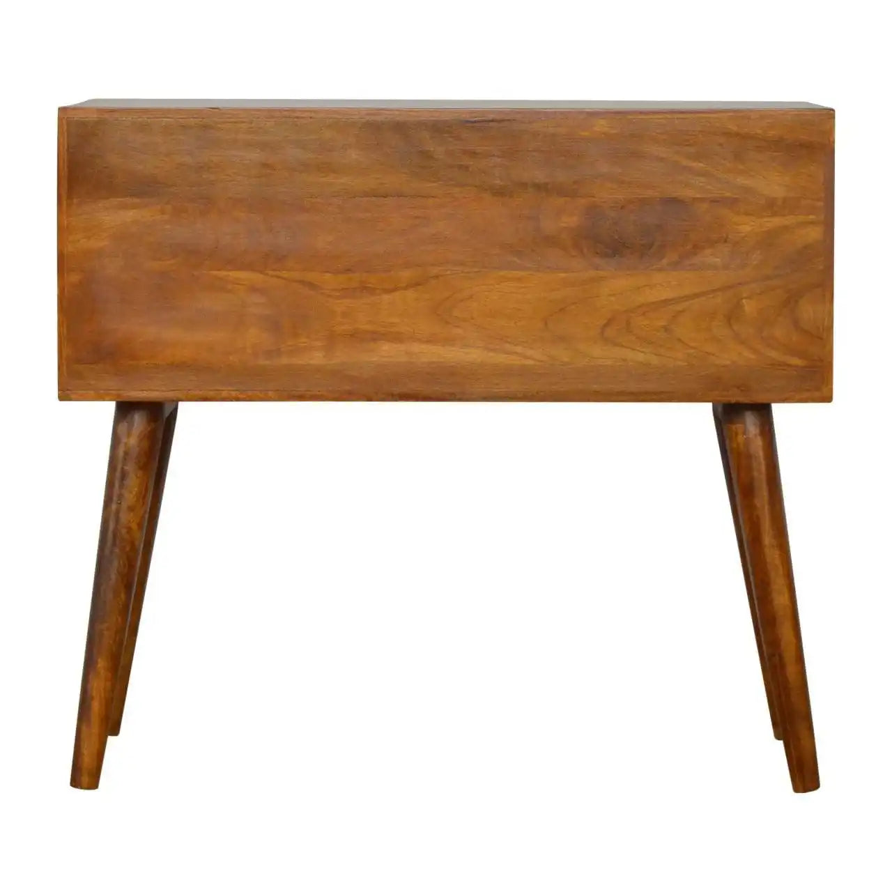 ArtHaus Collection Brass Inlay 4 Drawer Nordic Style Console Table - Price Crash Furniture