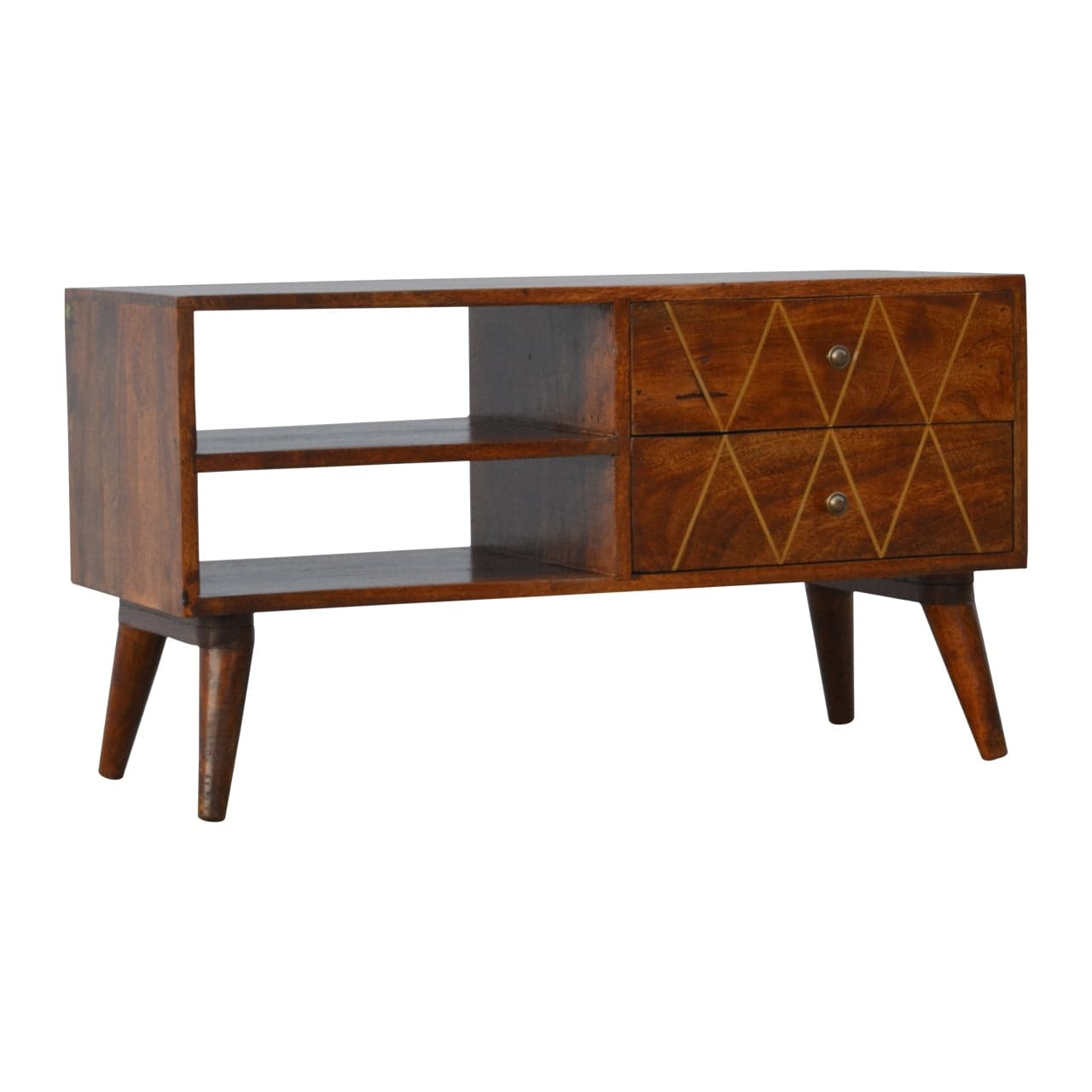 ArtHaus Collection Brass Inlay Media Unit - Price Crash Furniture