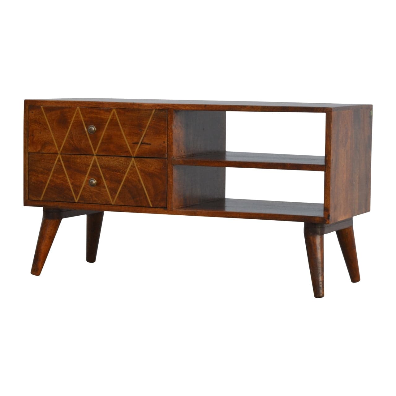 ArtHaus Collection Brass Inlay Media Unit - Price Crash Furniture