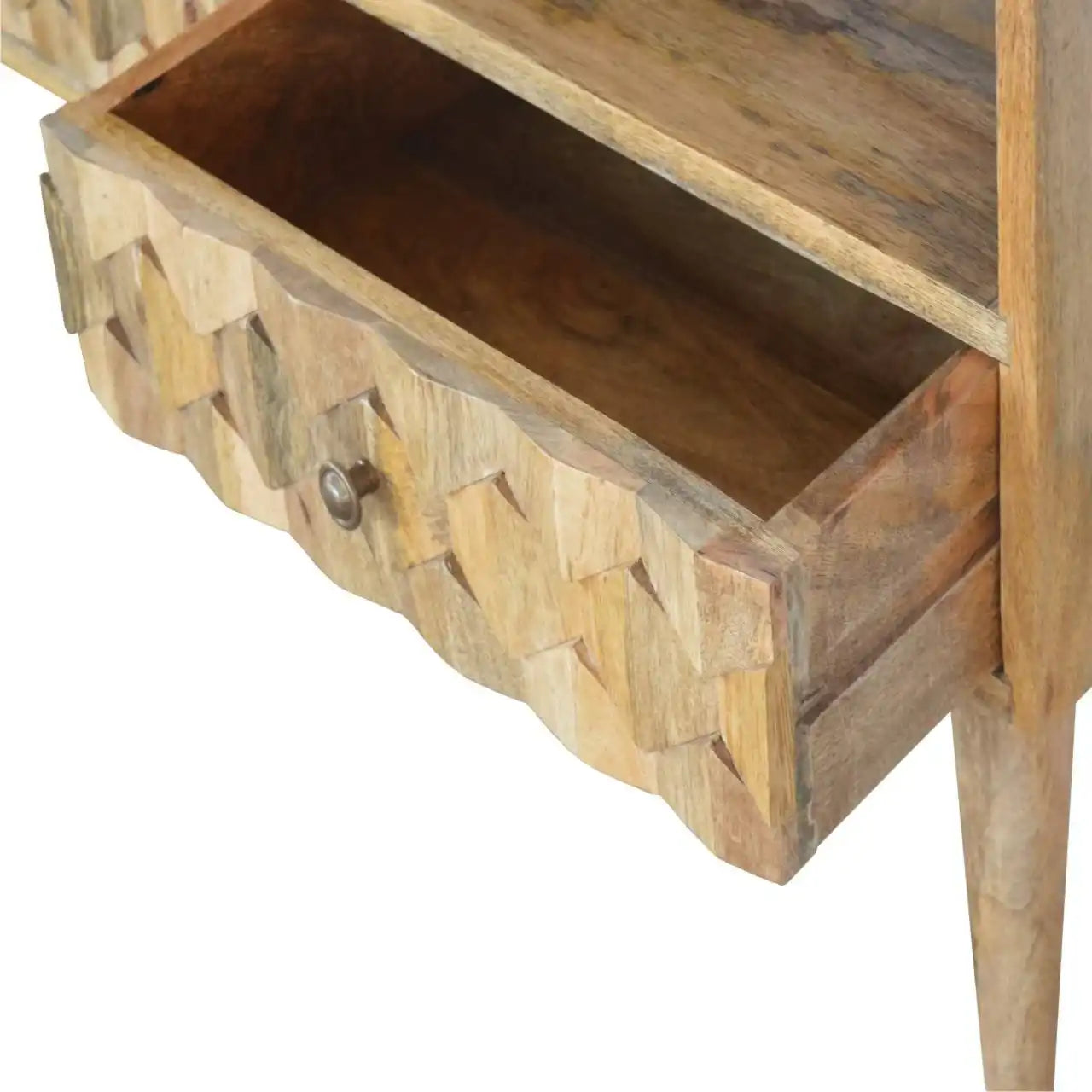 ArtHaus Collection Pineapple Carved 2 Drawer Media Unit - Price Crash Furniture