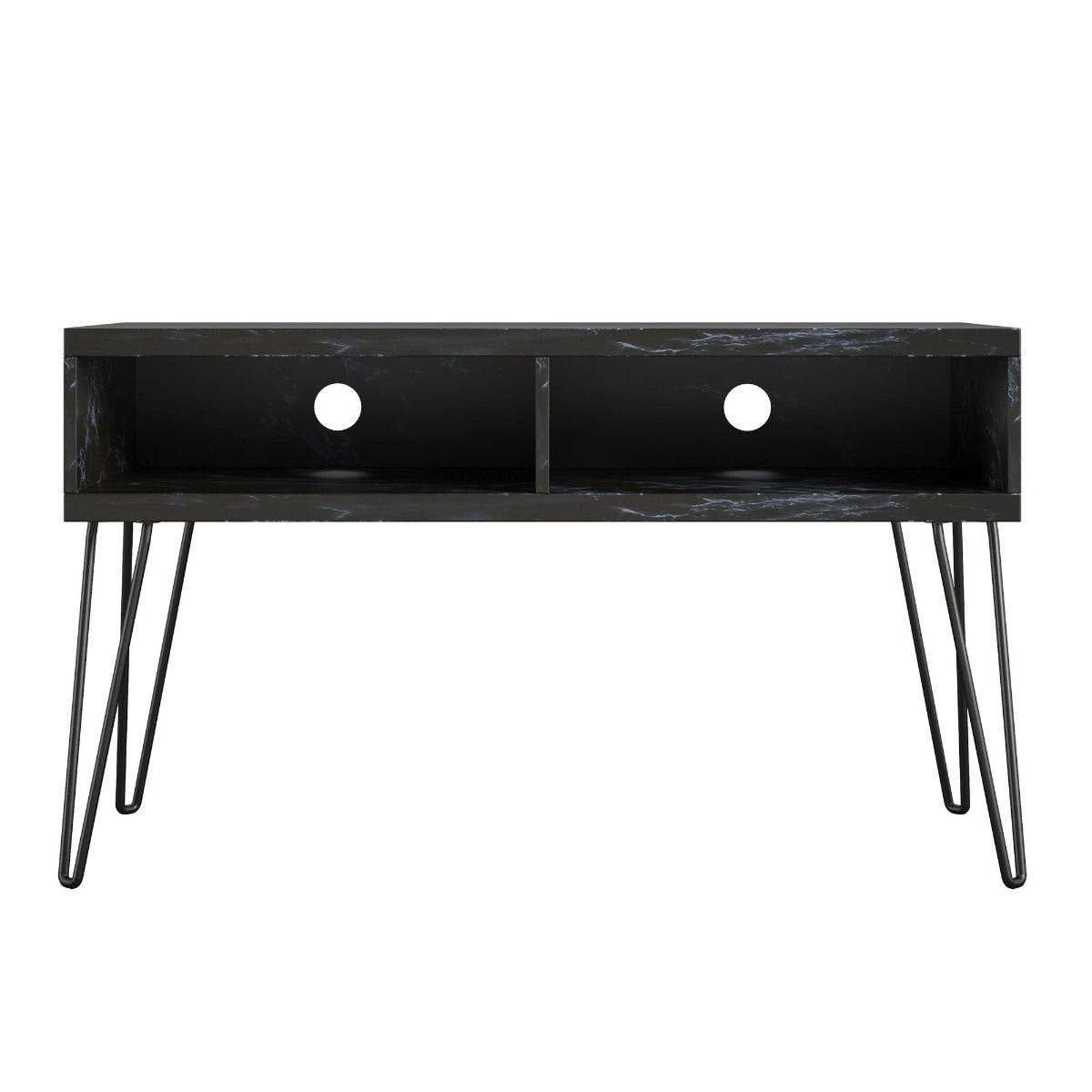 Athena TV Stand in Black by Dorel Novogratz - Price Crash Furniture