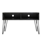 Athena TV Stand in Black by Dorel Novogratz - Price Crash Furniture