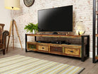 Baumhaus Urban Chic Open Widescreen Television Cabinet - Price Crash Furniture