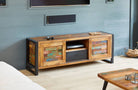 Baumhaus Urban Chic Widescreen Television Cabinet - Price Crash Furniture