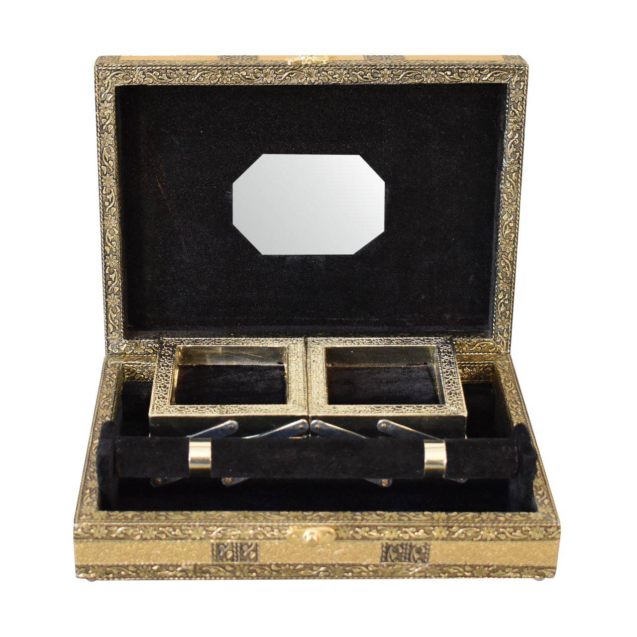 Black Single Rod Jewellery Box by Artisan Furniture - Price Crash Furniture