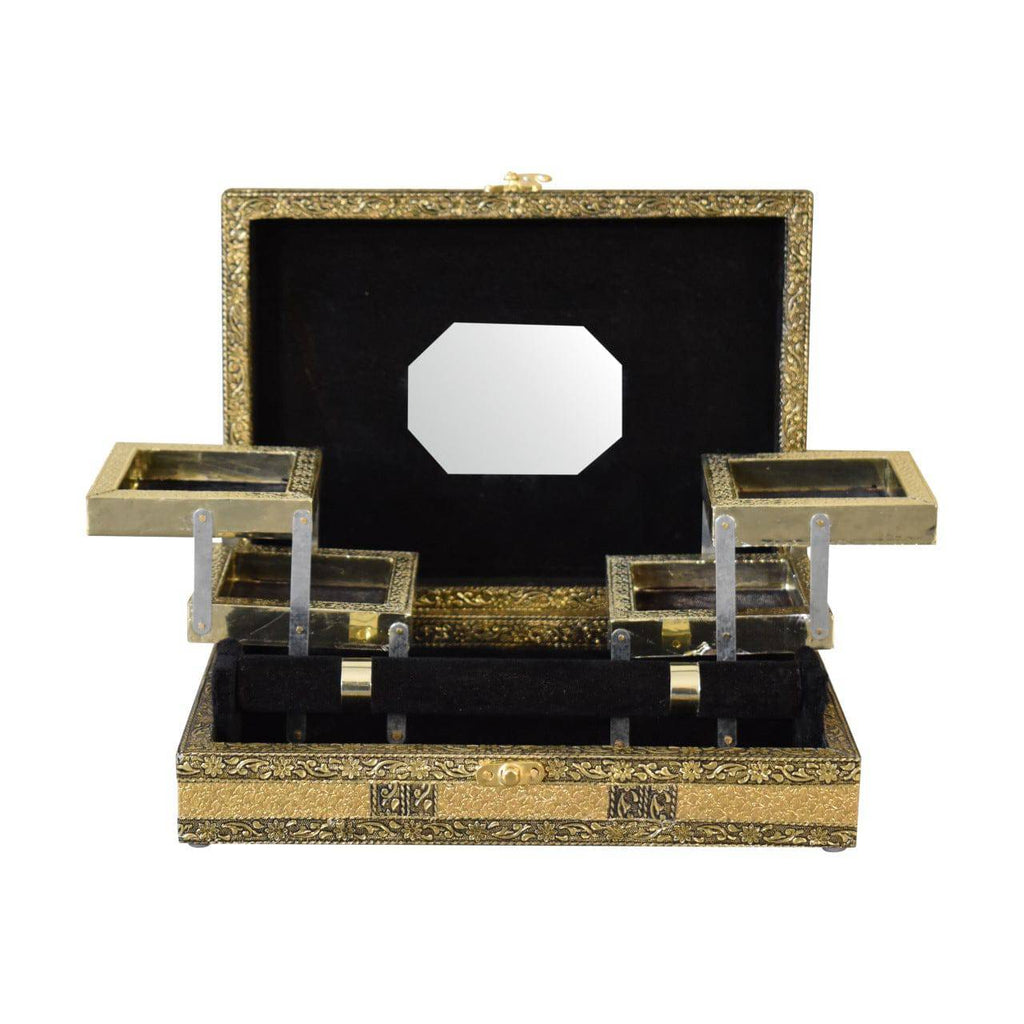 Black Single Rod Jewellery Box by Artisan Furniture - Price Crash Furniture