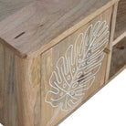 Bone Inlay Nordic Style End Table - Large - Price Crash Furniture