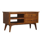 Chestnut Nordic Style TV Unit - Price Crash Furniture