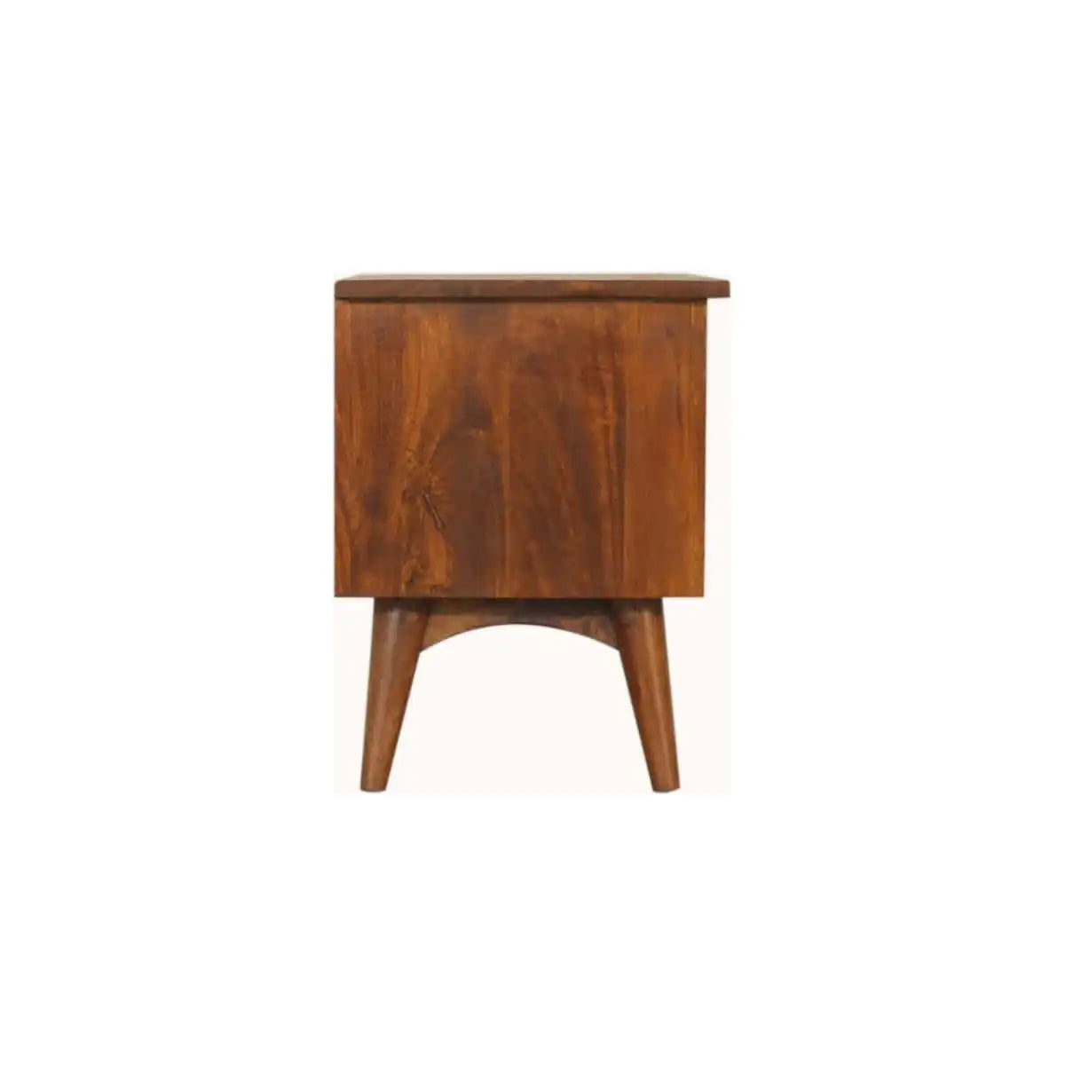 Chestnut Nordic Style TV Unit - Price Crash Furniture