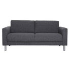 Cleveland 2-Seater Sofa In Nova Anthracite - Price Crash Furniture