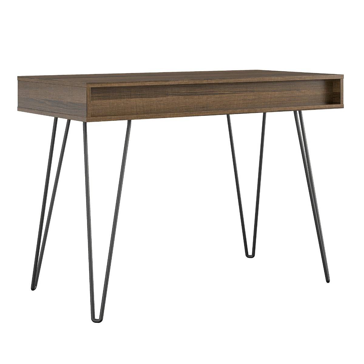 Concord Desk in Brown Oak by Dorel - Price Crash Furniture