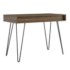 Concord Desk in Brown Oak by Dorel - Price Crash Furniture