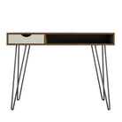 Concord Desk in Brown Oak by Dorel - Price Crash Furniture