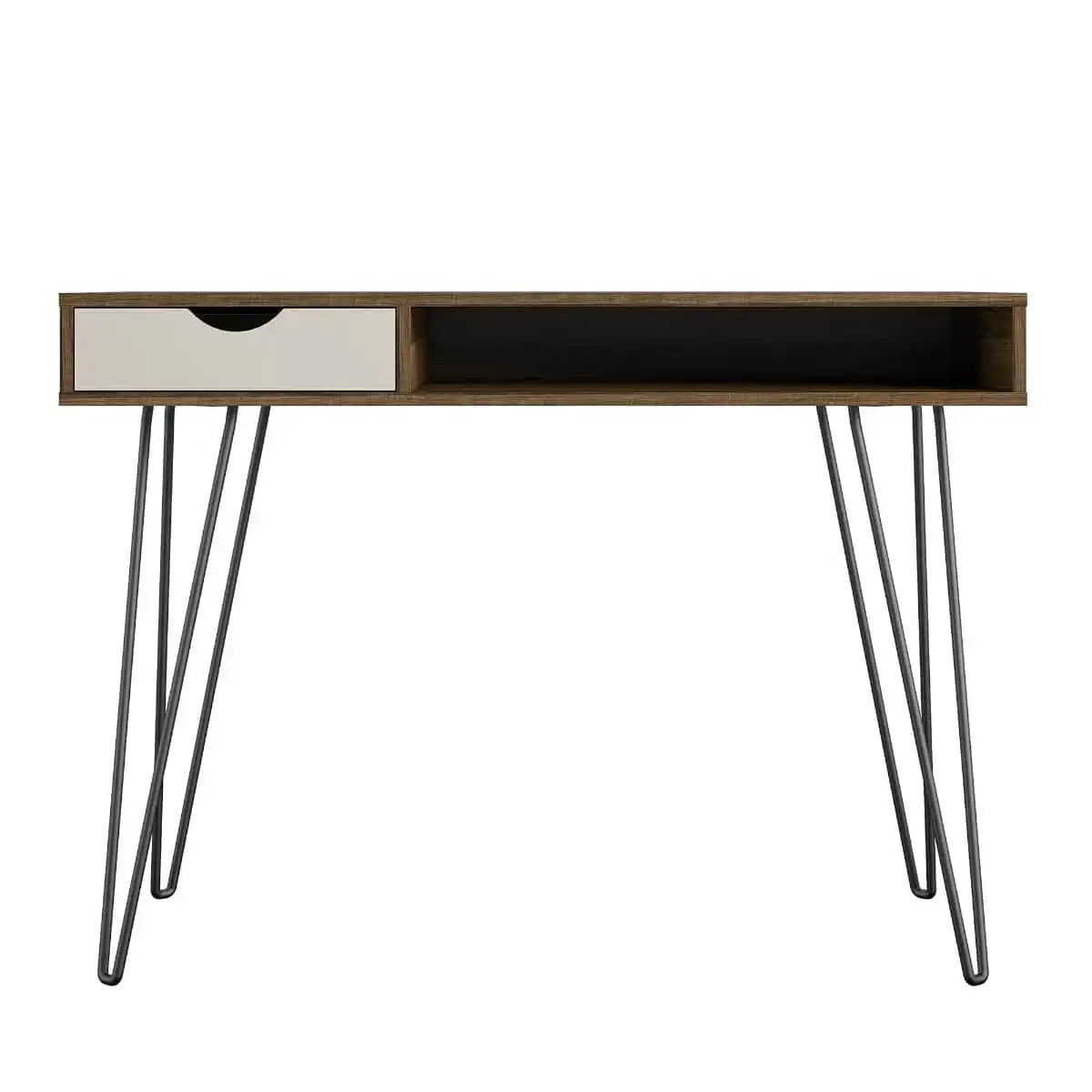 Concord Desk in Brown Oak by Dorel - Price Crash Furniture
