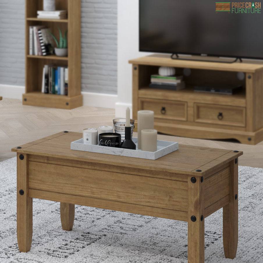 Core Corona Pine Coffee Table - Price Crash Furniture