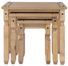 Core Corona Pine Nest of Tables - Price Crash Furniture