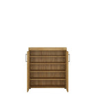 Cortina 2 Door Shoe Cabinet In Grandson Oak - Price Crash Furniture