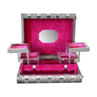 Fuchsia Pink Single Jewellery Box by Artisan Furniture - Price Crash Furniture