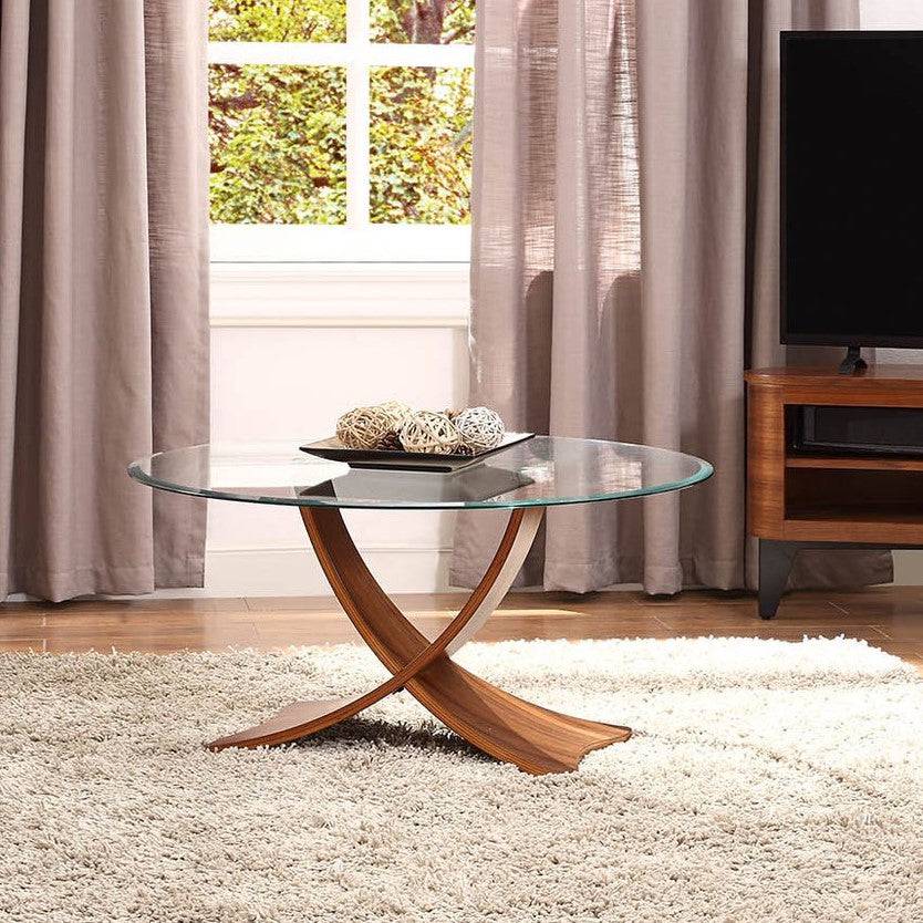 JF709 San Francisco TV Stand in Walnut by Jual - Price Crash Furniture