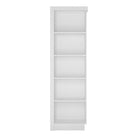 Lyon Bookcase (RH) in White High Gloss - Price Crash Furniture