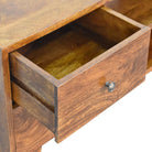 Nordic Chestnut Entertainment Unit TV Stand by Artisan Furniture - Price Crash Furniture